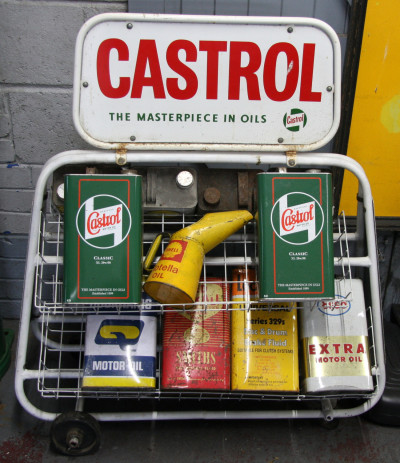 Castrol Oil Can stand