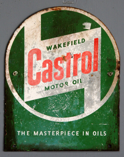 Castrol sign