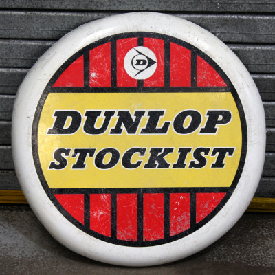 Dunlop Stockist sign