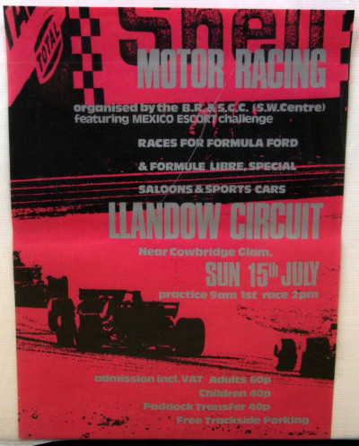Llandlow Circuit poster