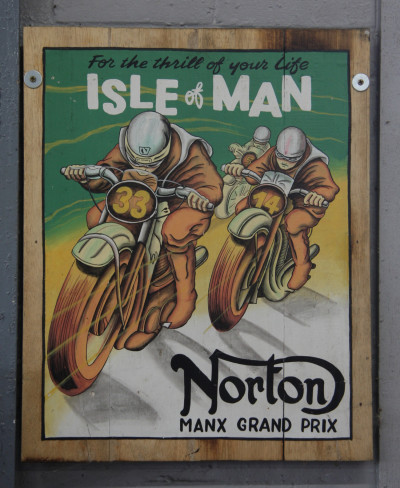 Norton Isle of Man poster