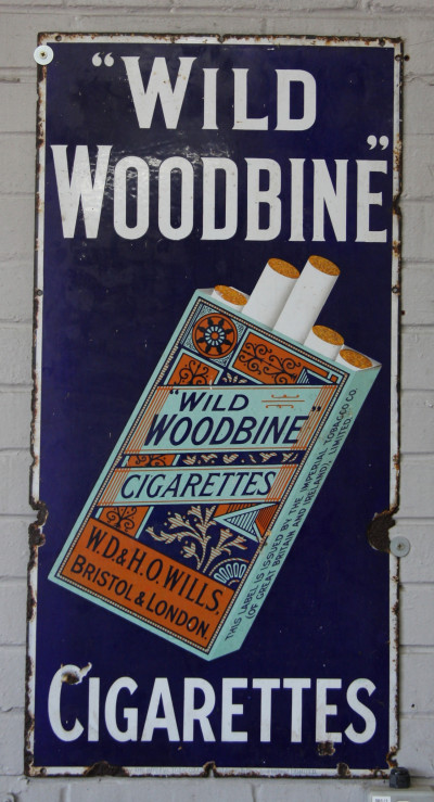 Wild Woodbine sign